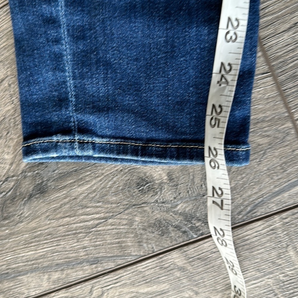 7 for all mankind jeans blue denim Bikercore size 27 - Picture 9 of 9